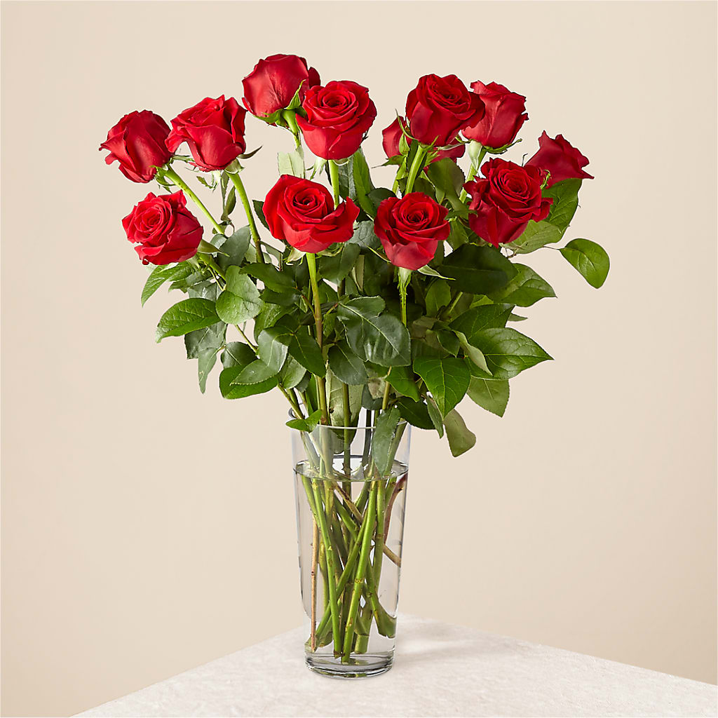 Long Stem Red Rose Bouquet – Jerome Florist, Bronx NY