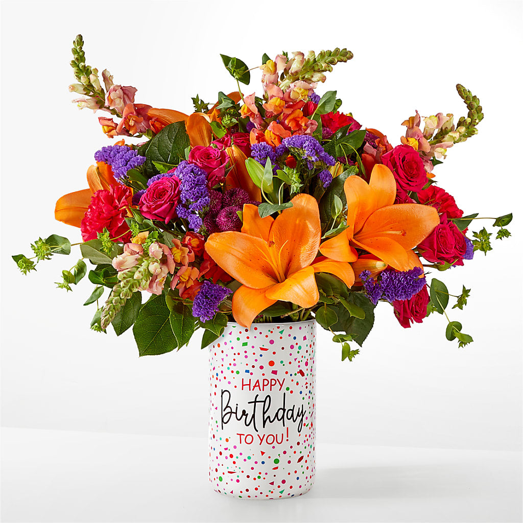 Birthday Palooza Bouquet – Jerome Florist, Bronx NY