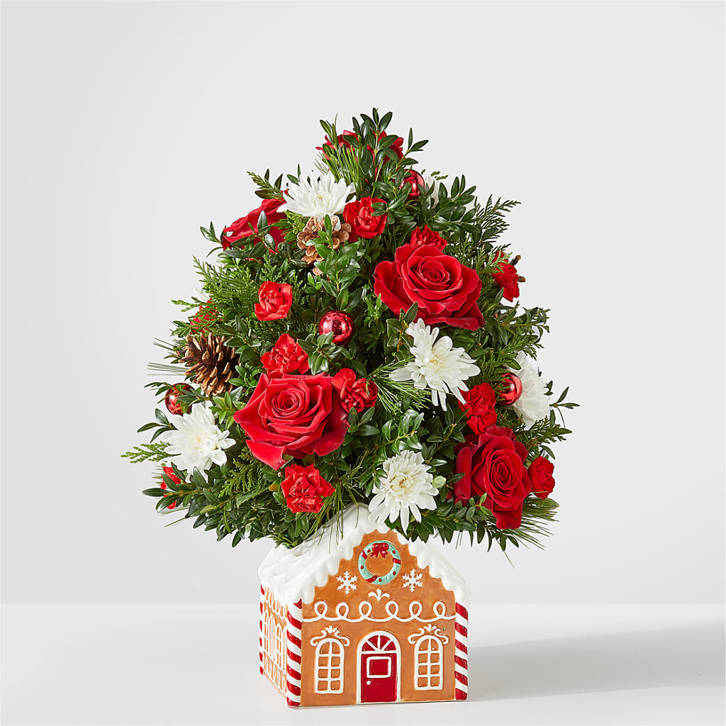 Spiced Gingerbread Tree – Jerome Florist, Bronx NY