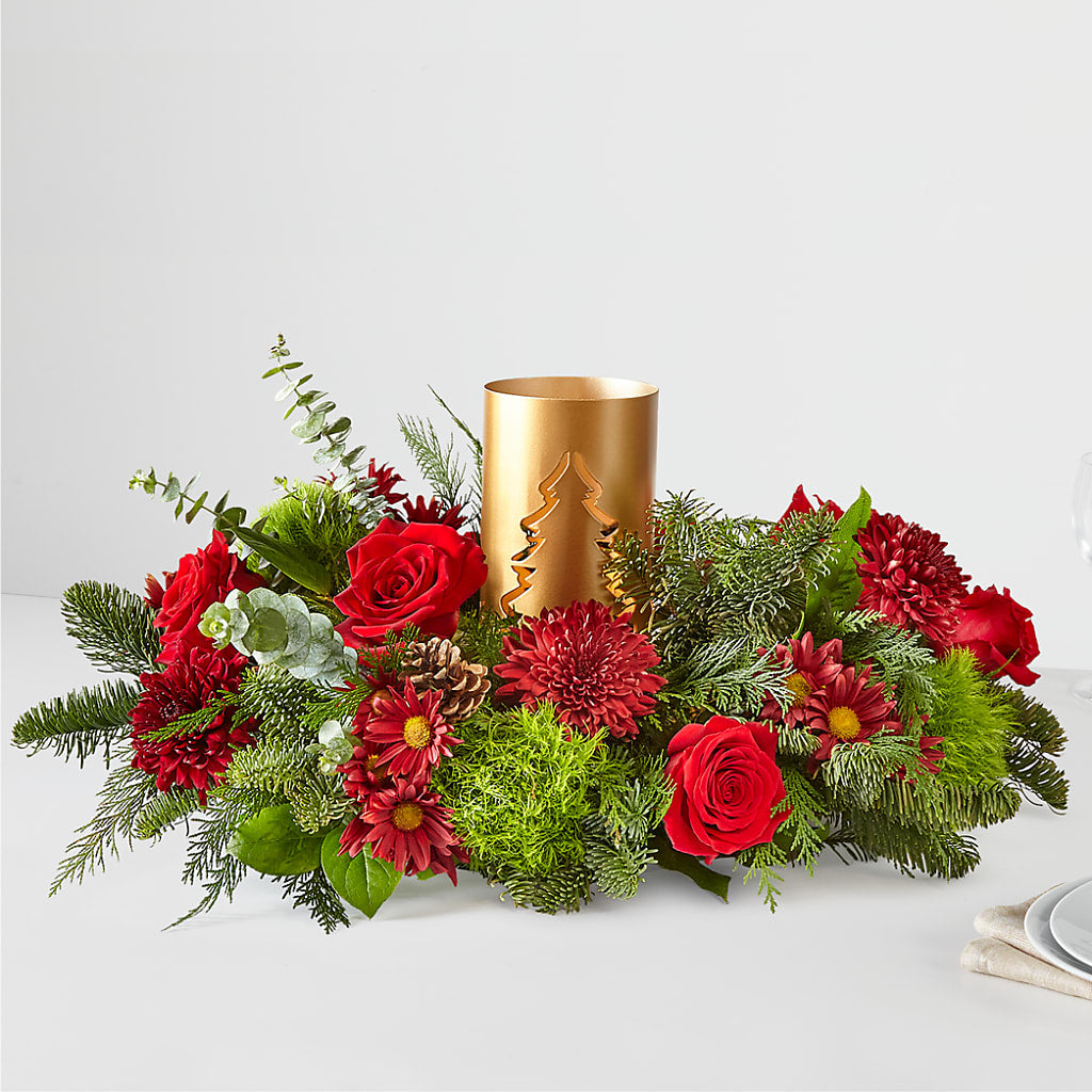 Toast the Season Centerpiece – Jerome Florist, Bronx NY