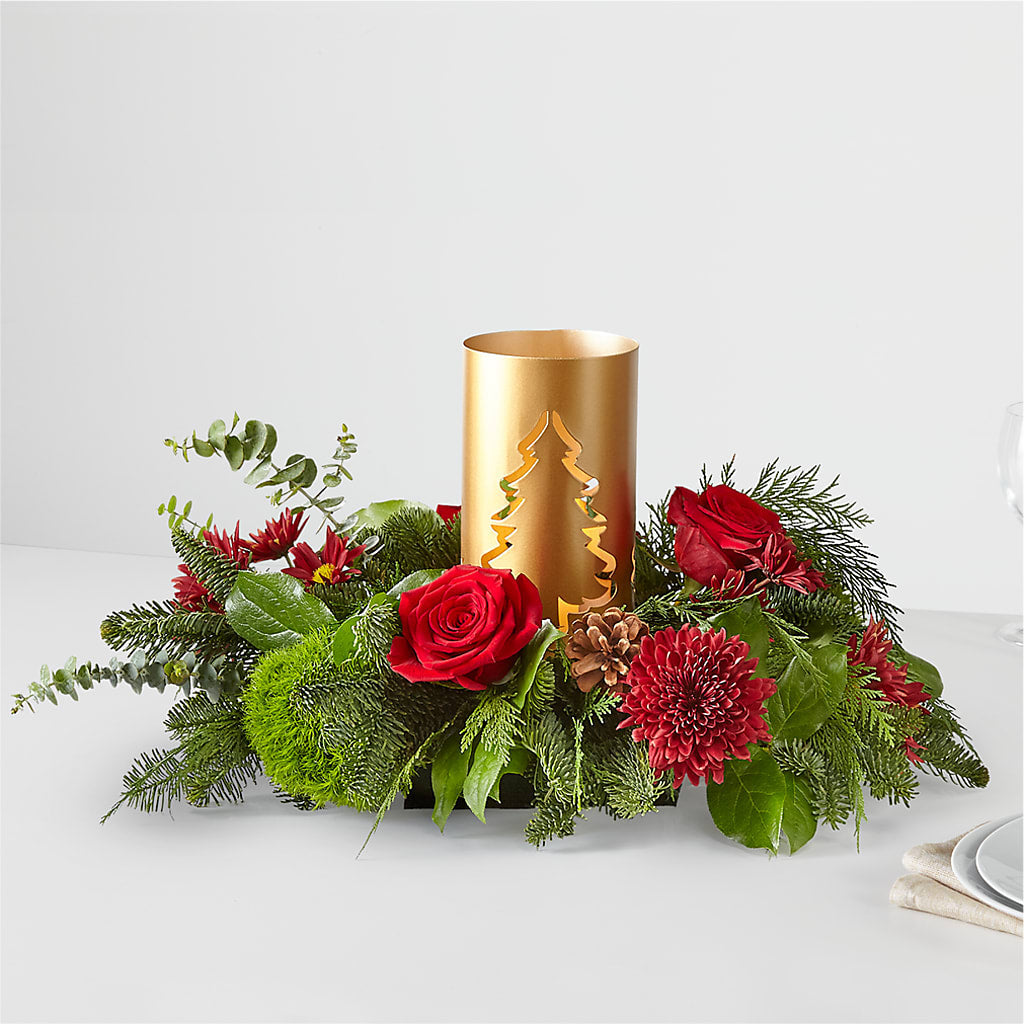 Toast the Season Centerpiece – Jerome Florist, Bronx NY