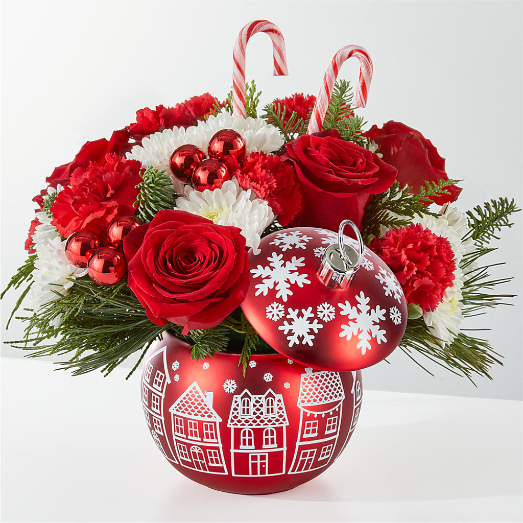 Cheer in the Air Ornament – Jerome Florist, Bronx NY