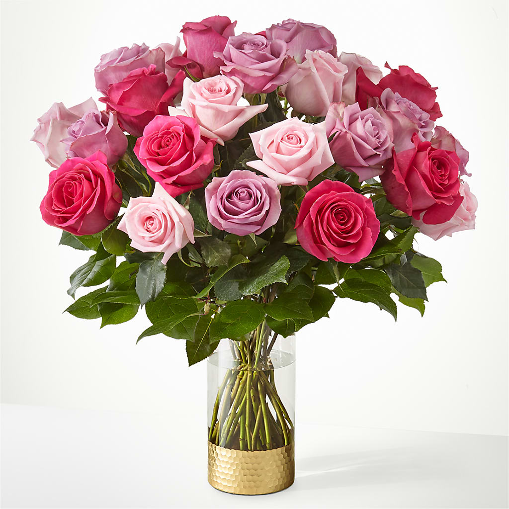 Pure Beauty Mixed Roses – Jerome Florist, Bronx NY