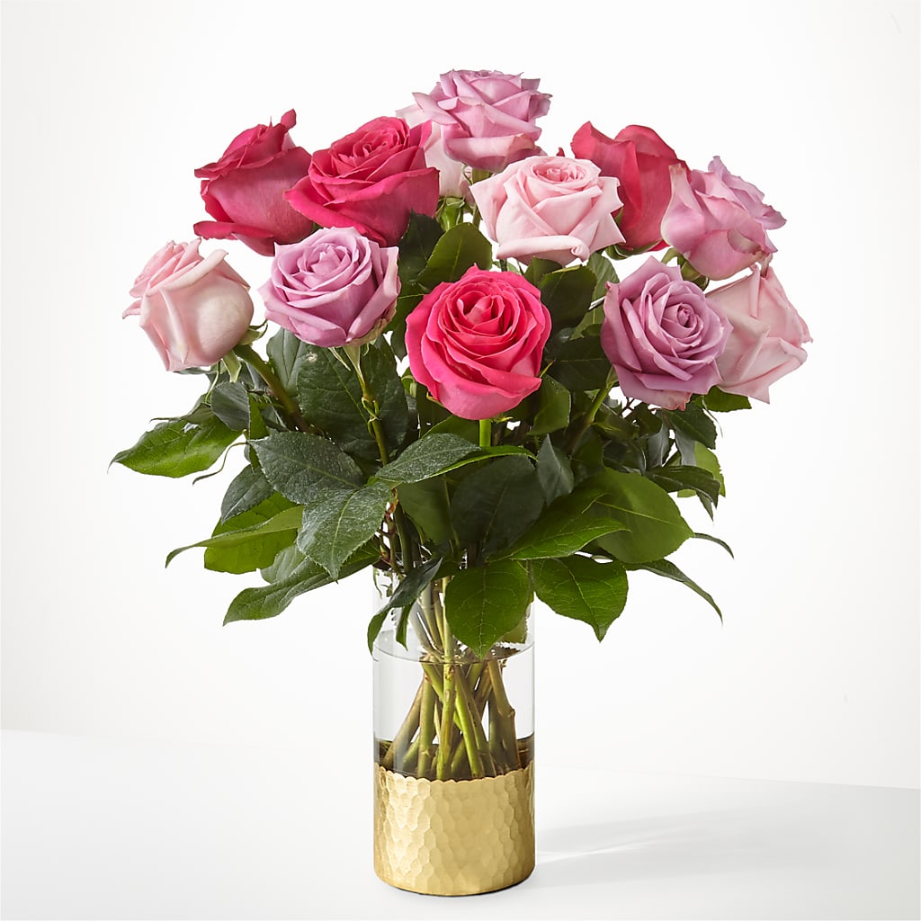 Pure Beauty Mixed Roses – Jerome Florist, Bronx NY