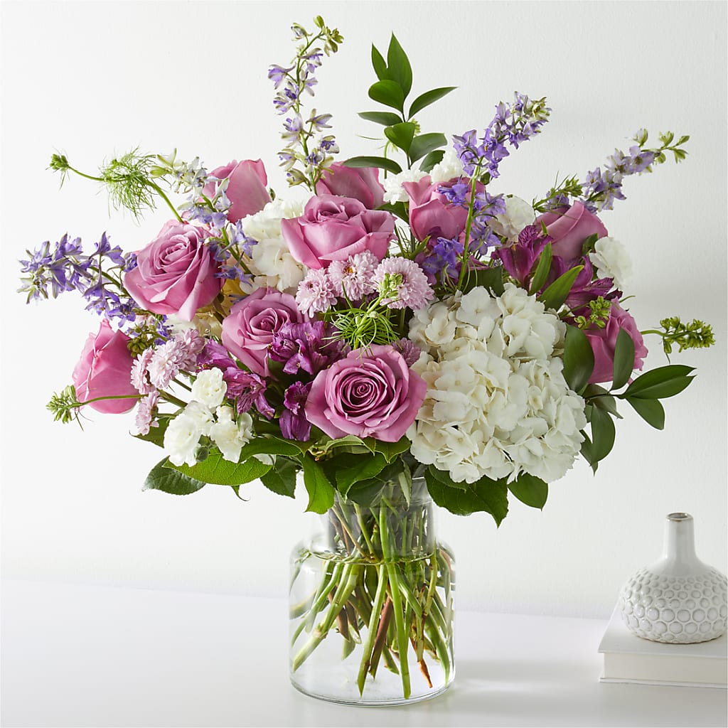 Violet Caress Bouquet – Jerome Florist, Bronx NY