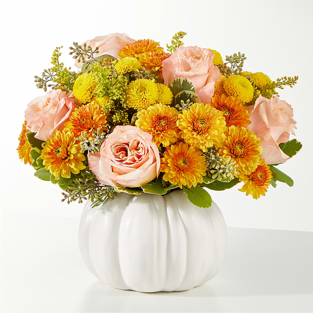 Peachy Pumpkin – Jerome Florist, Bronx NY