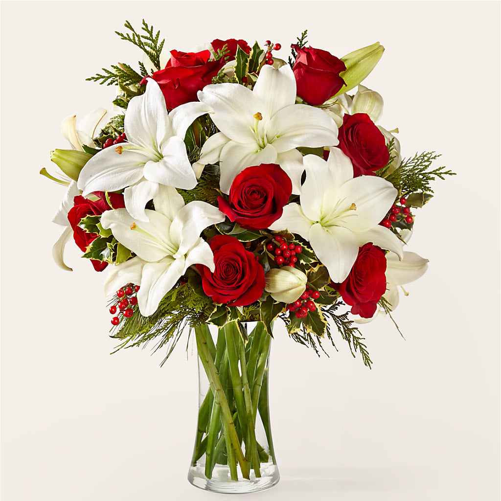 Sparkling Snowflakes Bouquet – Jerome Florist, Bronx NY