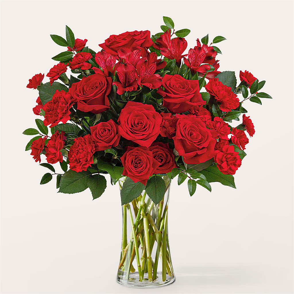 Brilliant Ruby Bouquet – Jerome Florist, Bronx NY