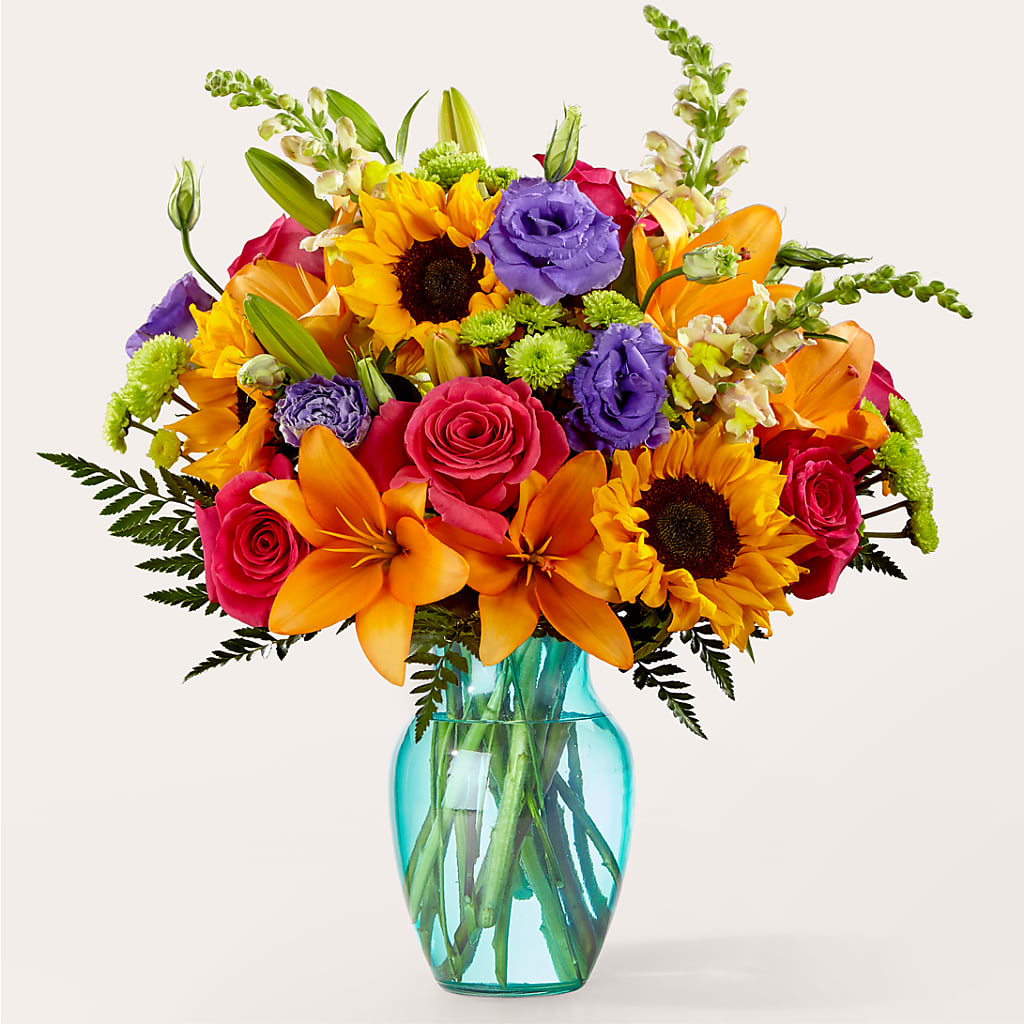 Double Rainbow Bouquet – Jerome Florist, Bronx NY