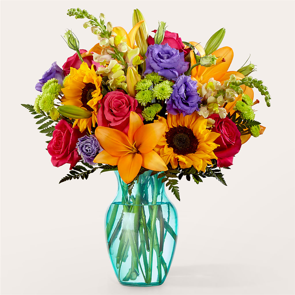 Double Rainbow Bouquet – Jerome Florist, Bronx NY