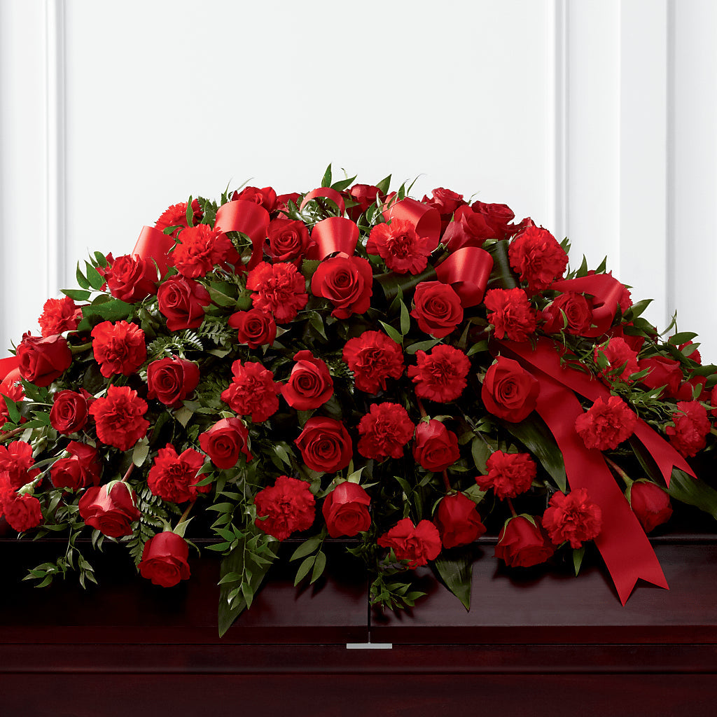 Tribute of Life Casket Spray – Jerome Florist, Bronx NY