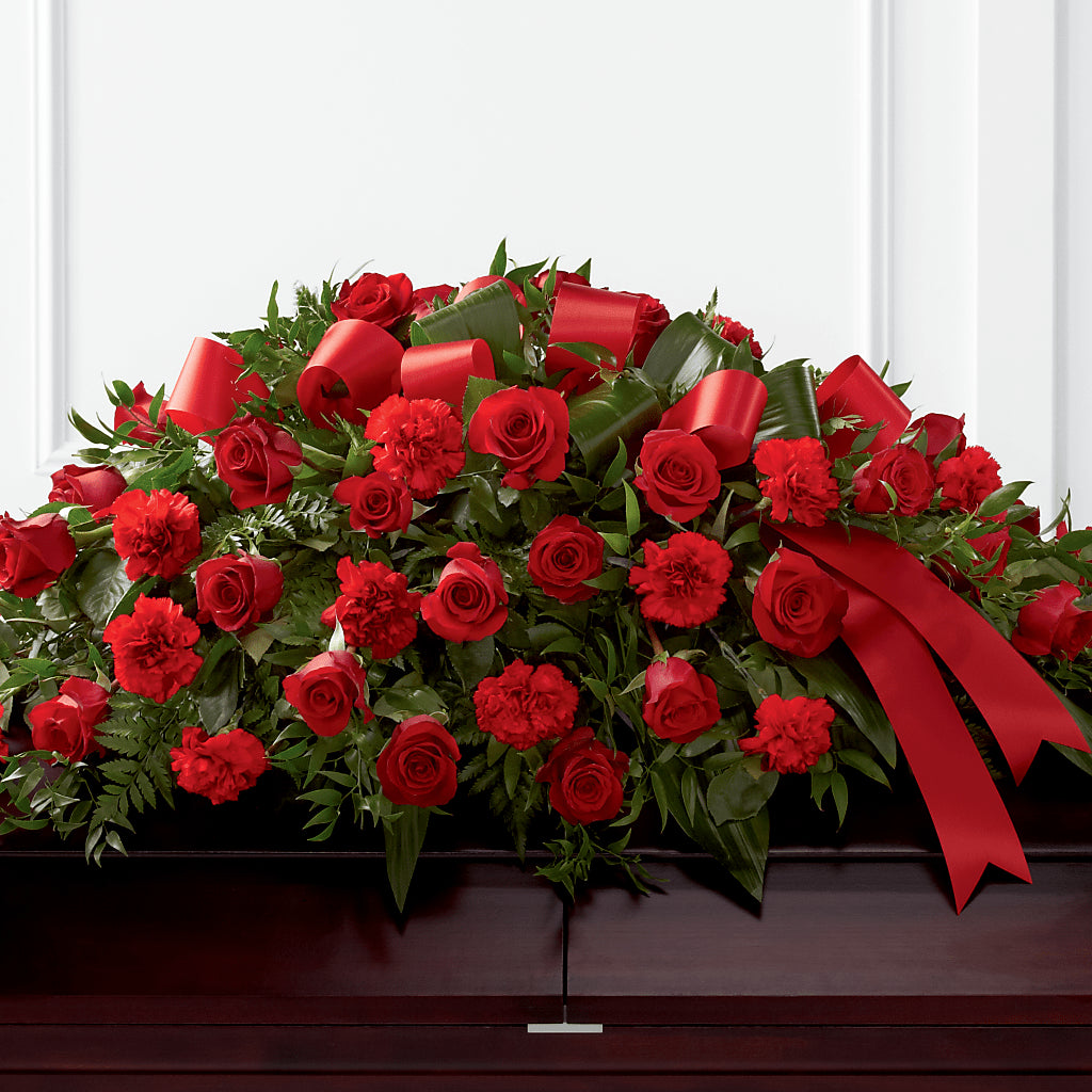 Tribute of Life Casket Spray – Jerome Florist, Bronx NY