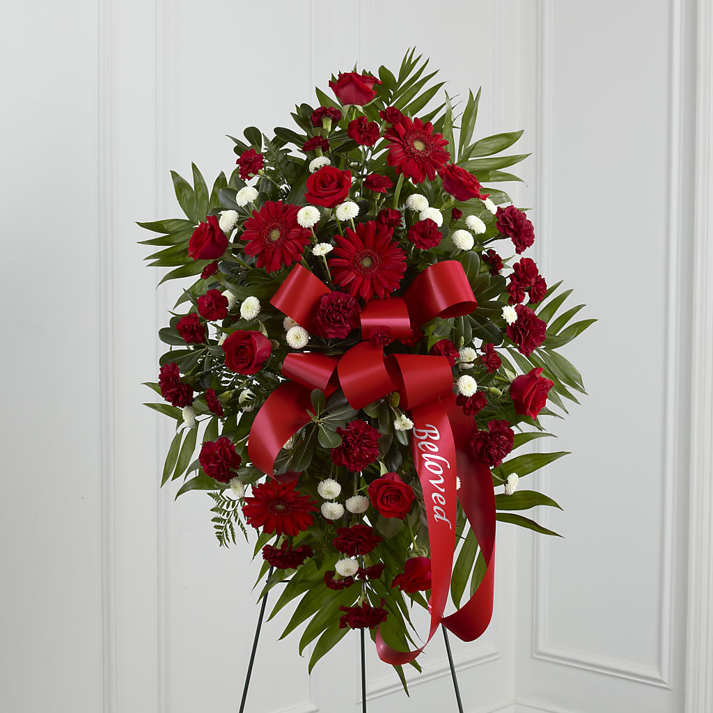 Treasured Memories Standing Spray – Jerome Florist, Bronx NY