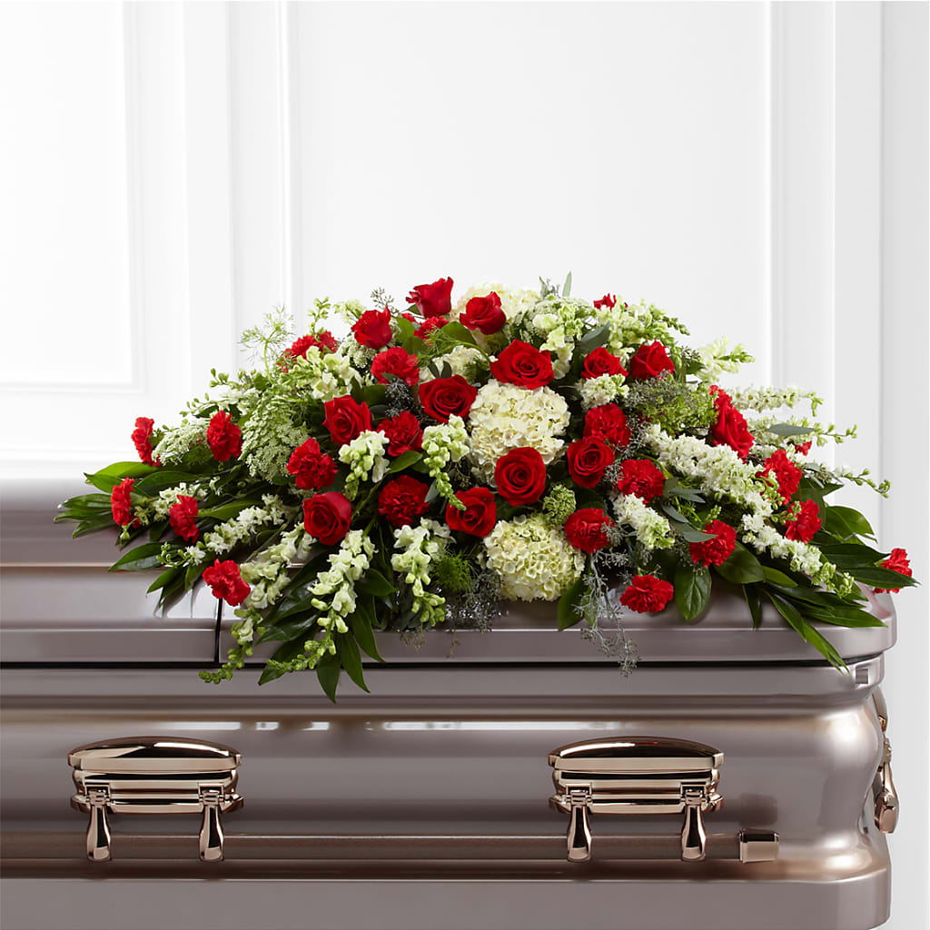 Sincerity Casket Spray – Jerome Florist, Bronx NY