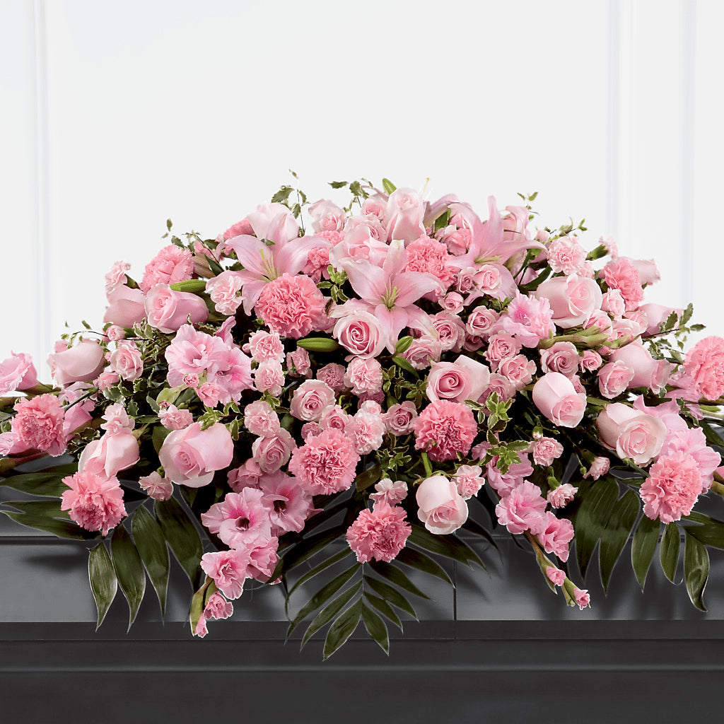 Garden of Comfort Casket Spray (Standard) – Jerome Florist, Bronx NY