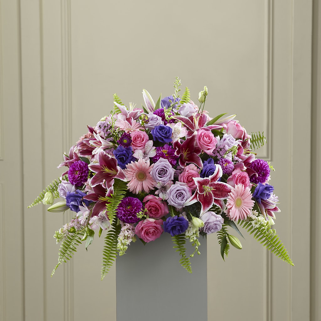Fare Thee Well Pedestal – Jerome Florist, Bronx NY