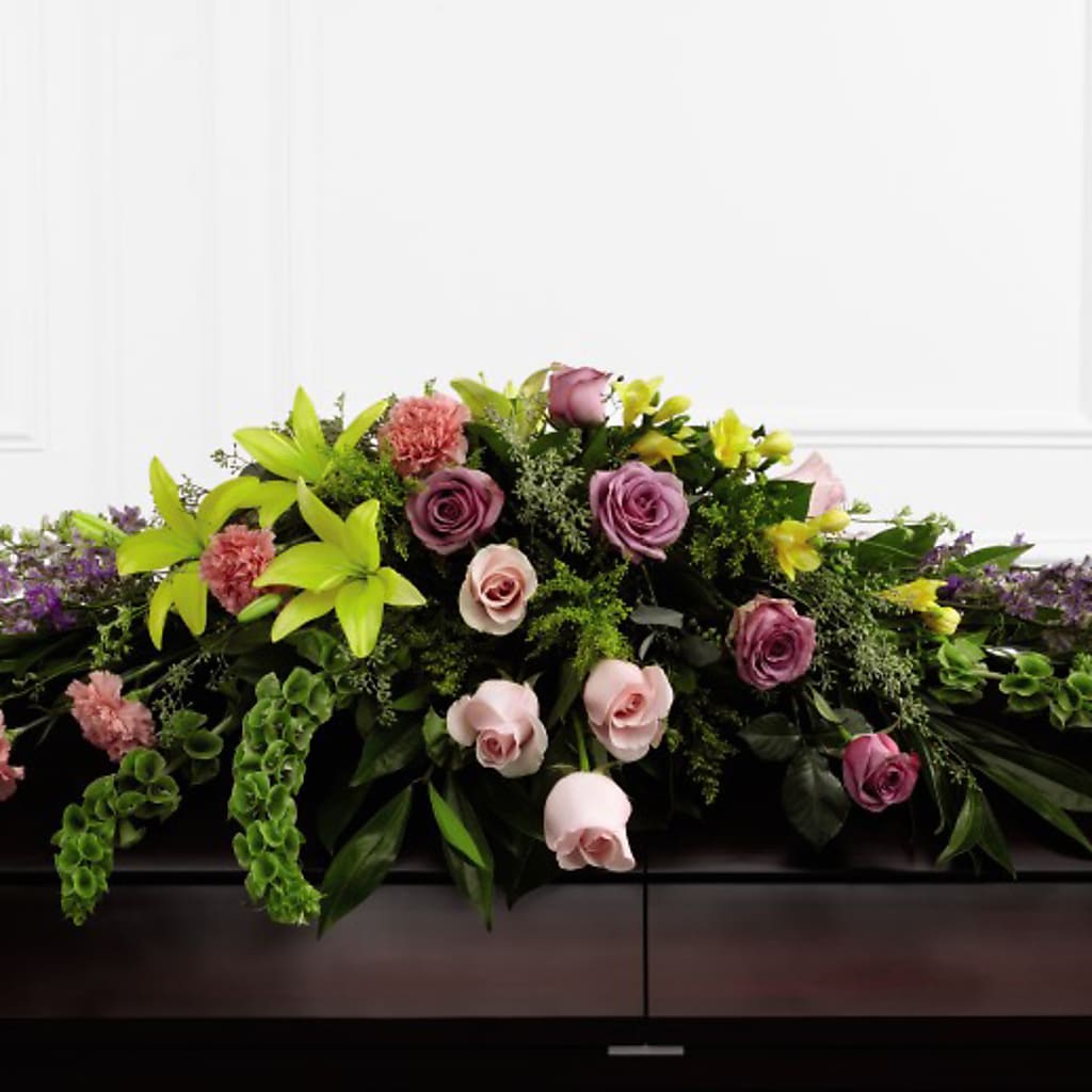 Forever Beloved Casket Spray – Jerome Florist, Bronx NY