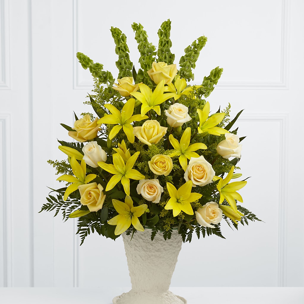 Golden Memories Arrangement – Jerome Florist, Bronx NY
