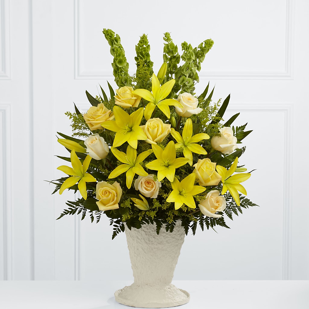 Golden Memories Arrangement – Jerome Florist, Bronx NY