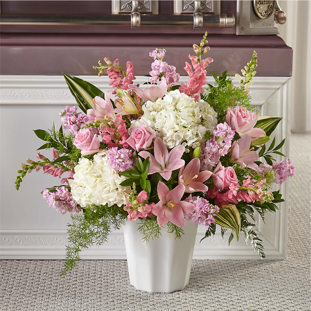 Simply Serene Floor Basket – Jerome Florist, Bronx NY