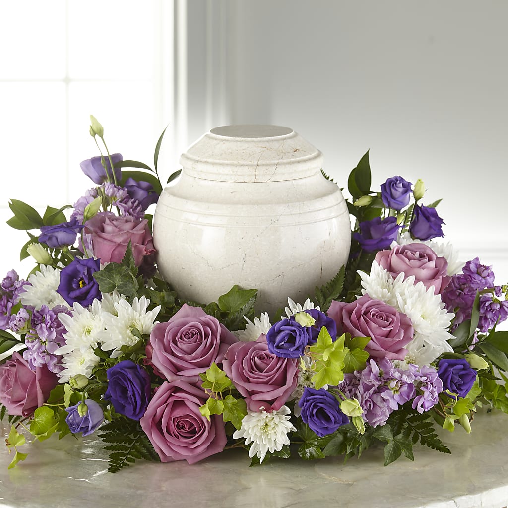 Blooming Sympathy Cremation Adornment – Jerome Florist, Bronx NY