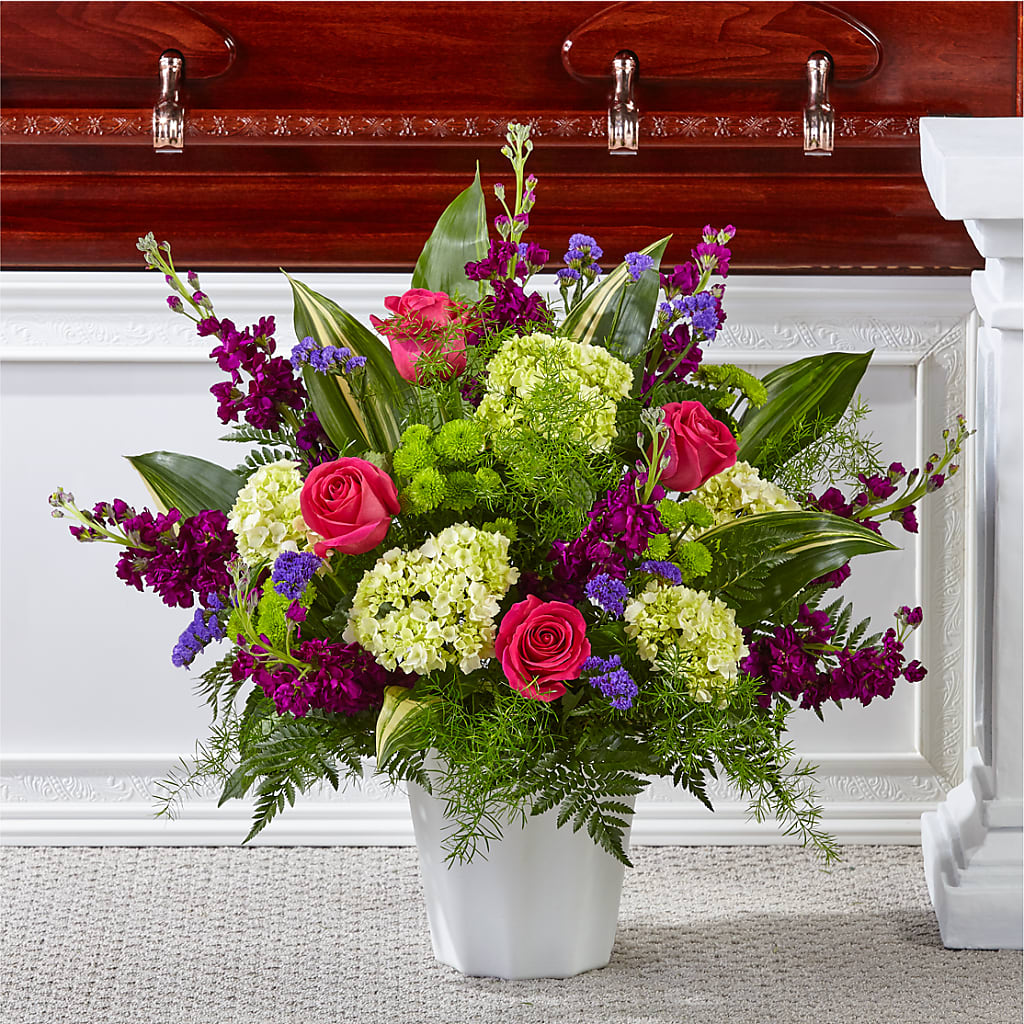 Beautiful Horizons Floor Basket – Jerome Florist, Bronx NY
