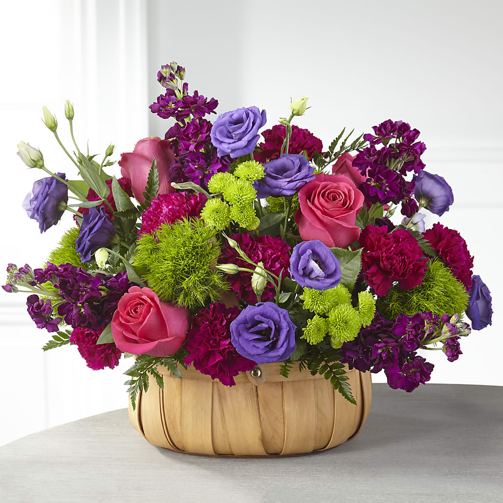 Serene Sanctuary Basket – Jerome Florist, Bronx NY