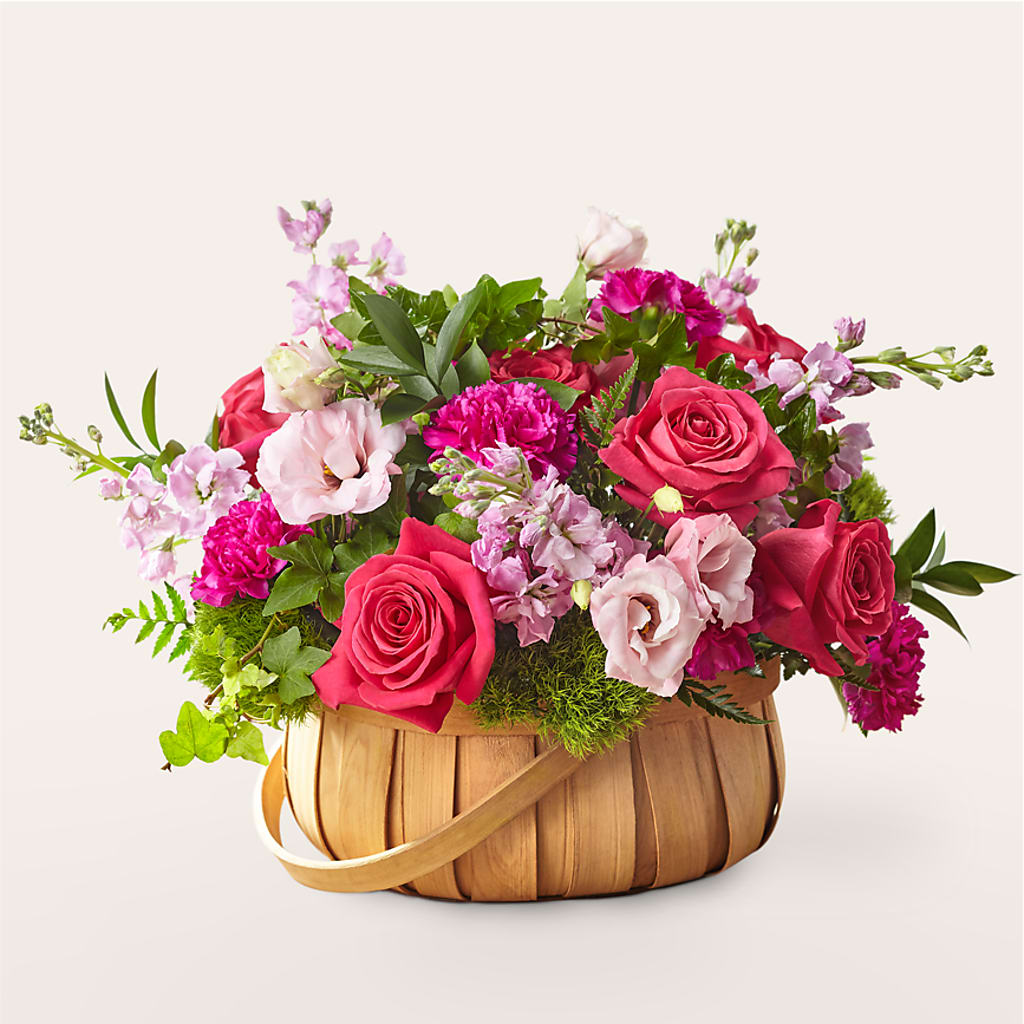 Radiance in Bloom Basket – Jerome Florist, Bronx NY