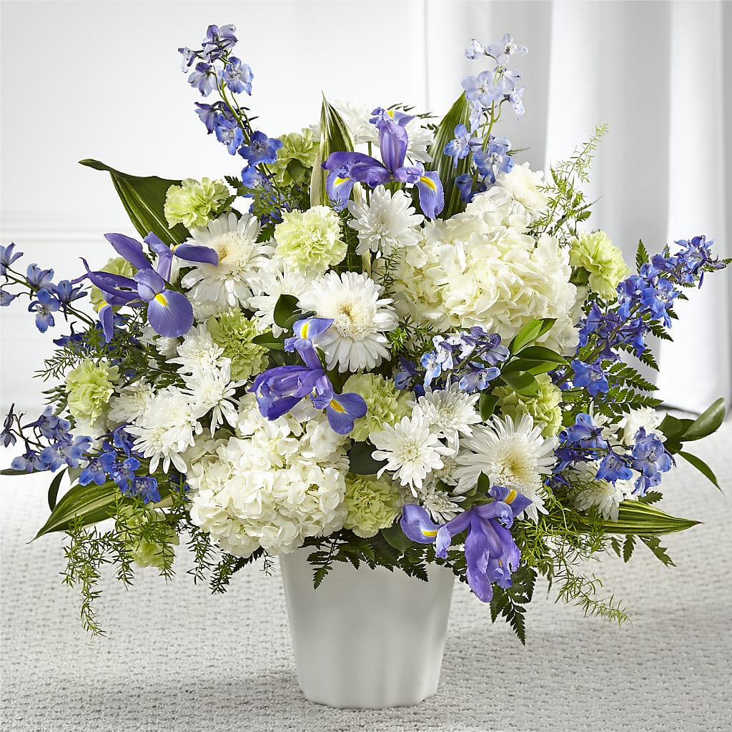 Soft Serenity Floor Basket – Jerome Florist, Bronx NY