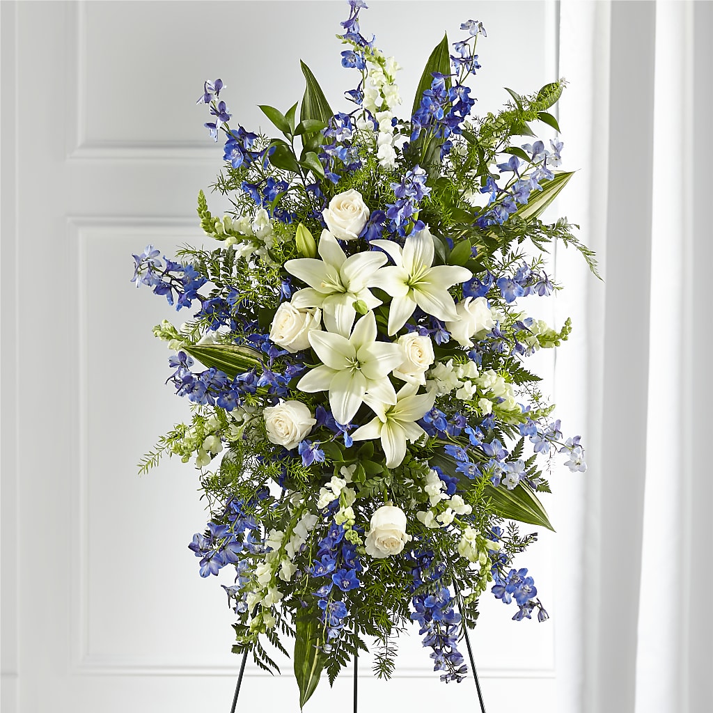 Faithful Friend Standing Spray – Jerome Florist, Bronx NY
