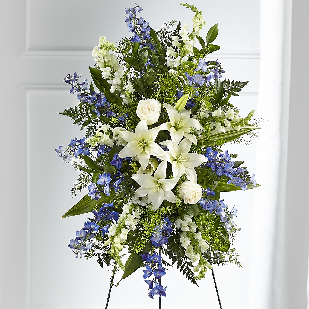 Faithful Friend Standing Spray – Jerome Florist, Bronx NY