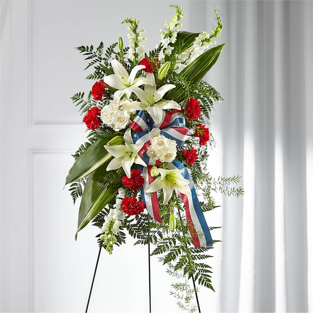 Stars of Life Standing Spray – Jerome Florist, Bronx NY
