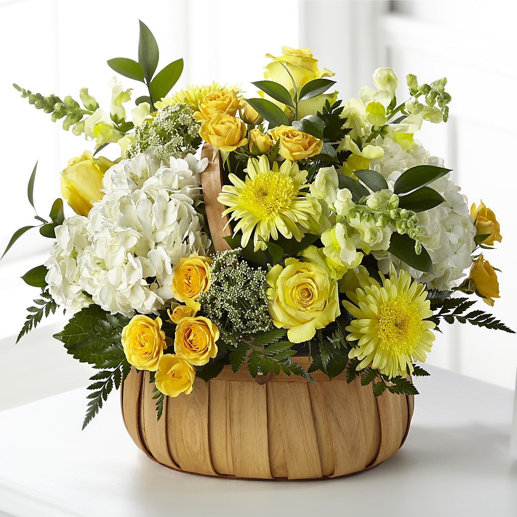 Rustic Remembrance Basket – Jerome Florist, Bronx NY