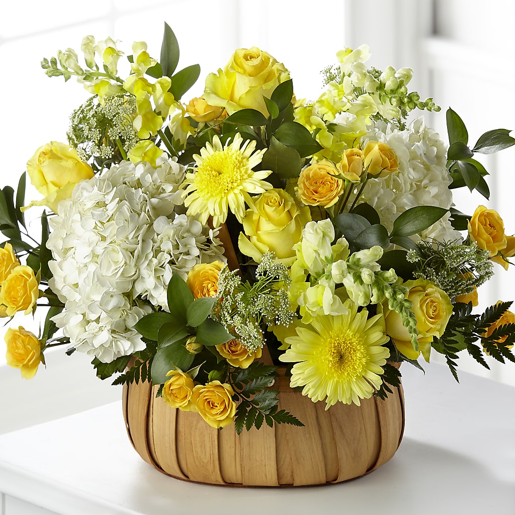 Rustic Remembrance Basket – Jerome Florist, Bronx NY