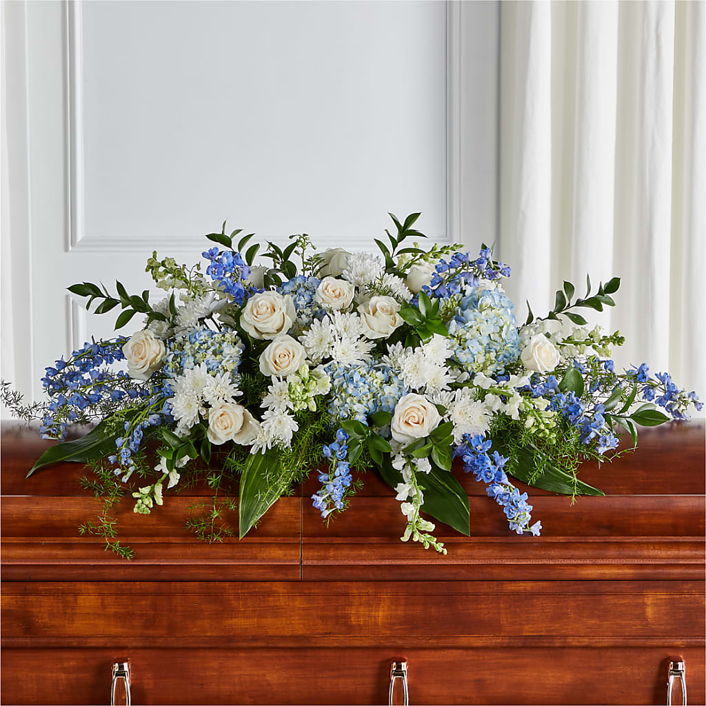 Timeless Essence Casket Spray – Jerome Florist, Bronx NY