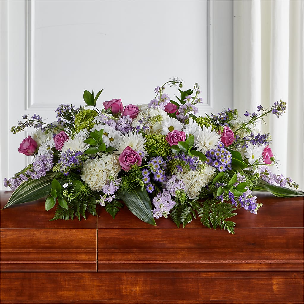 Meadows of Serenity Casket Spray – Jerome Florist, Bronx NY