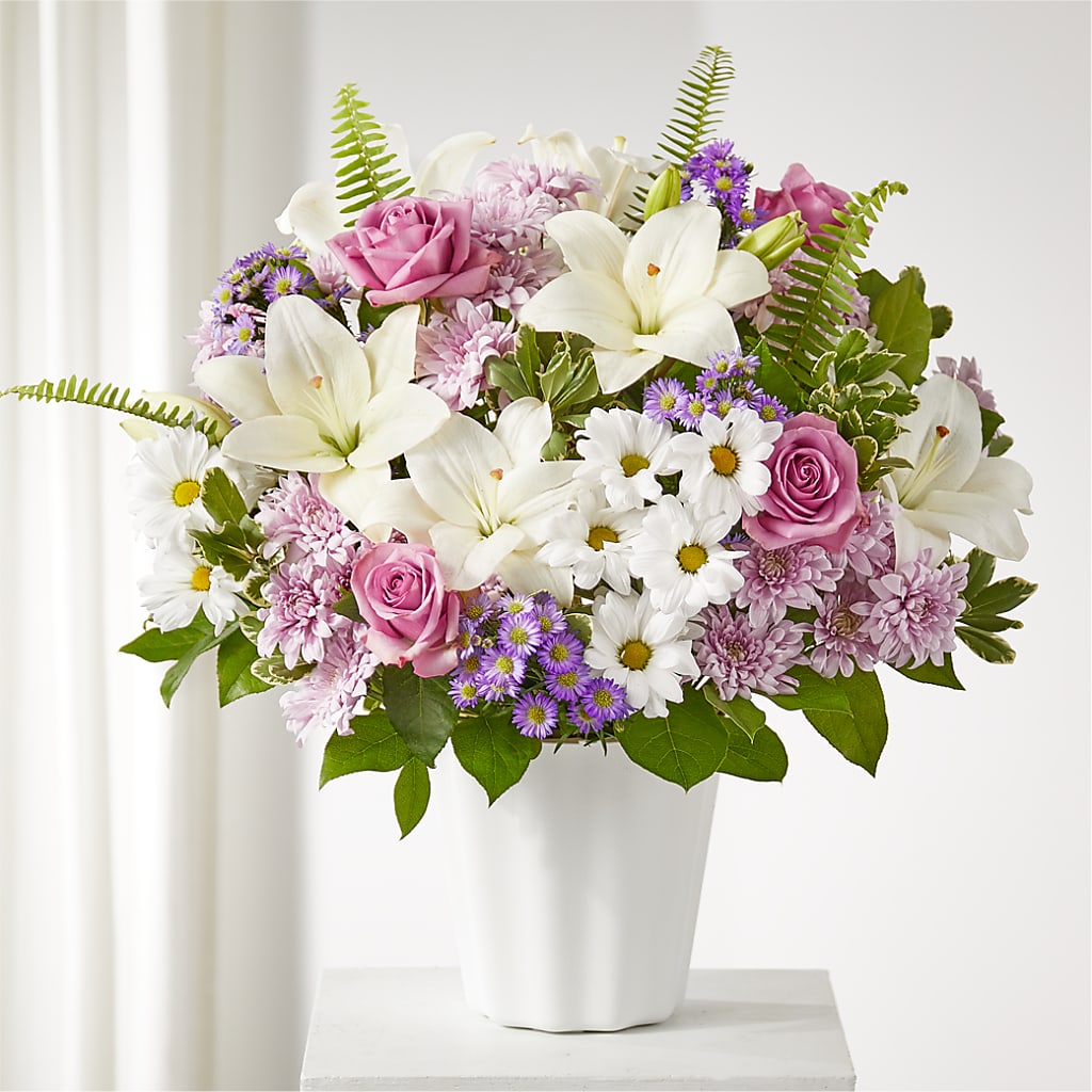 Warmest Thoughts Tabletop Basket – Jerome Florist, Bronx NY