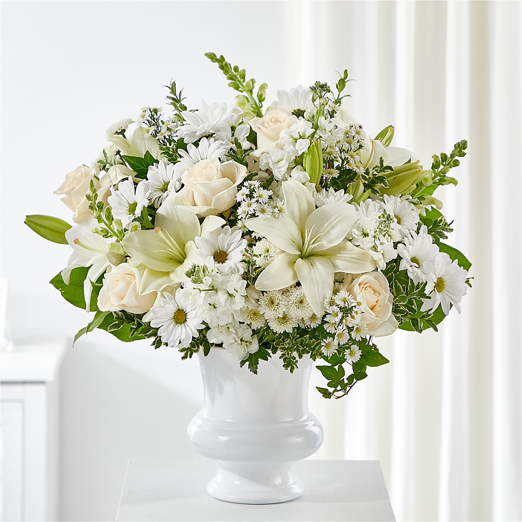 Uplifting Urn Arrangement – Jerome Florist, Bronx NY