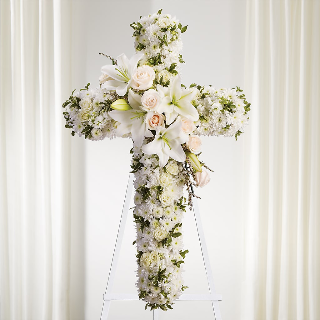 Spiritual Guidance Standing Spray – Jerome Florist, Bronx NY