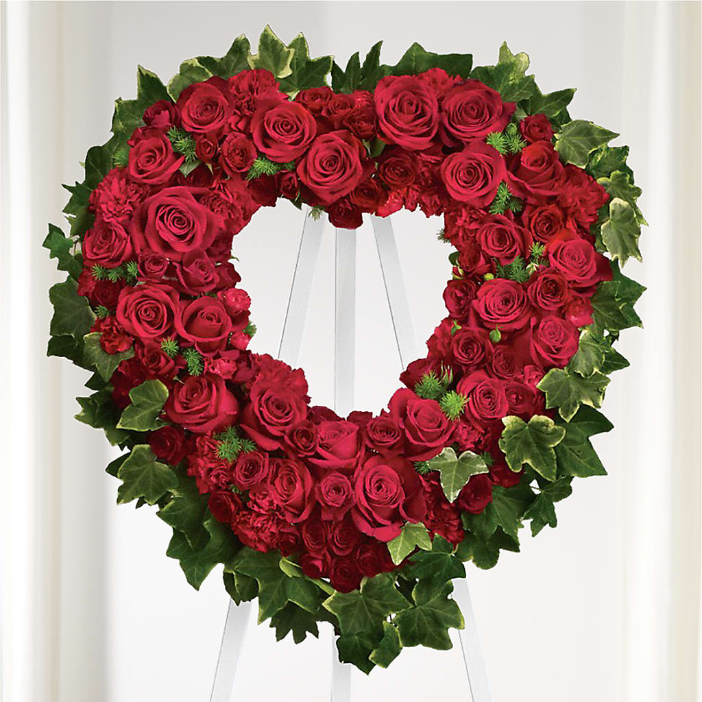 Wholehearted Standing Spray – Jerome Florist, Bronx NY