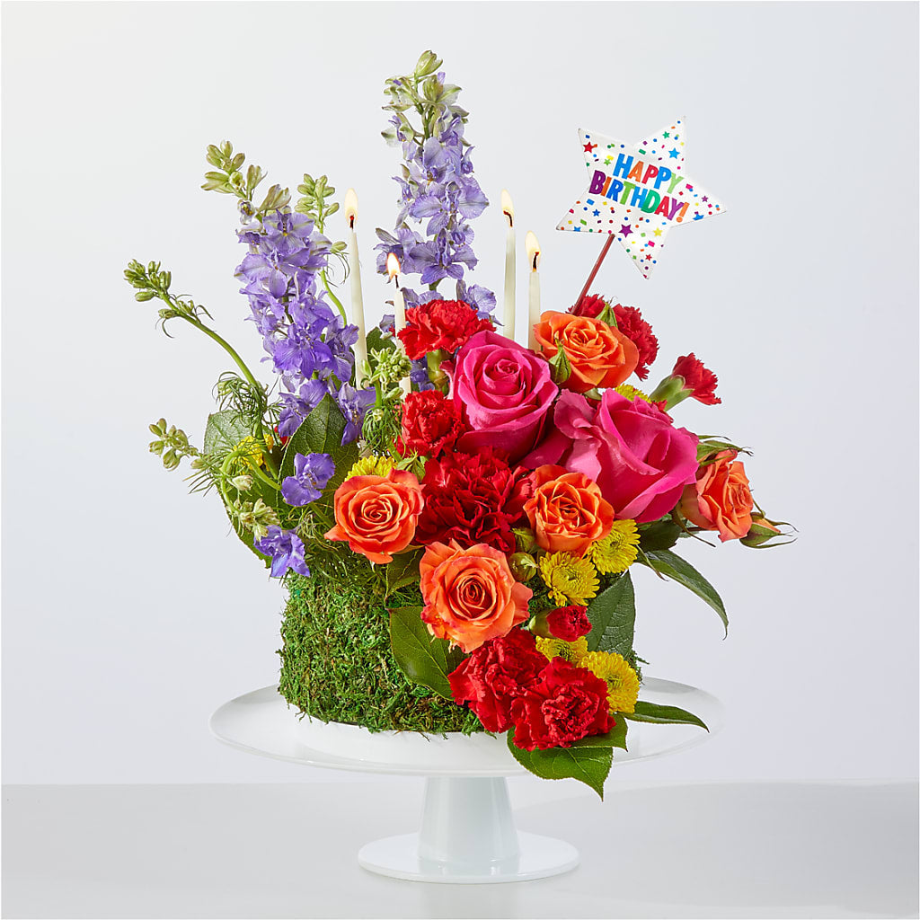 Best Year Yet Floral Cake – Jerome Florist, Bronx NY