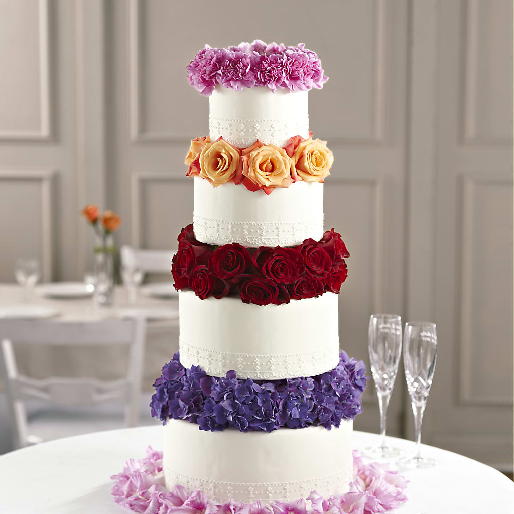 Infinite Love Cake Décor – Jerome Florist, Bronx NY