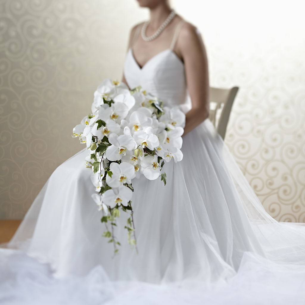 Classic White Bouquet – Jerome Florist, Bronx NY
