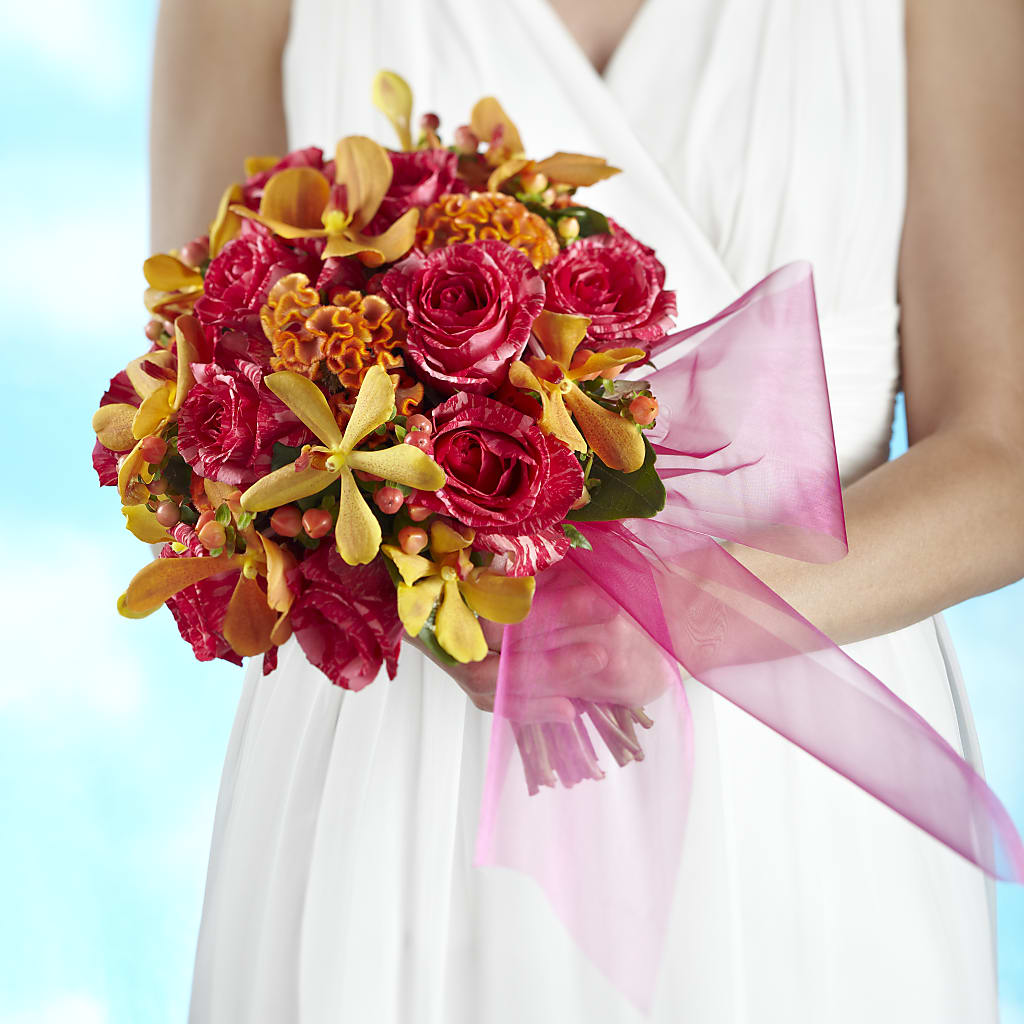 Brilliant Shades of Love Bouquet – Jerome Florist, Bronx NY