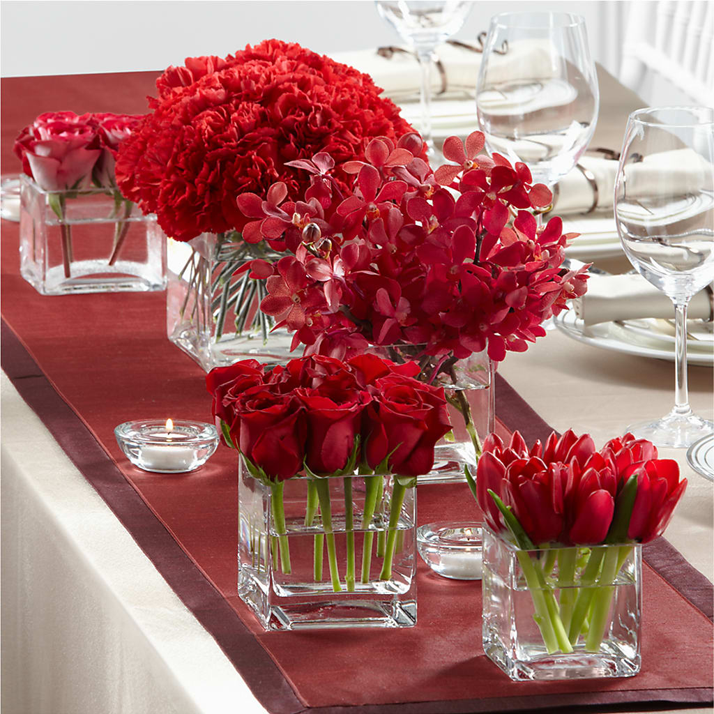 Modern Grace Centerpiece – Jerome Florist, Bronx NY