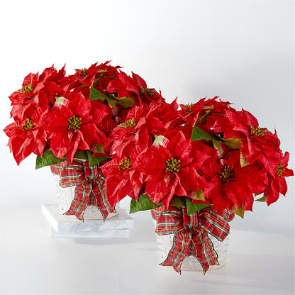 Happiest Holidays Poinsettia Bundle –  Jerome Florist, Bronx NY
