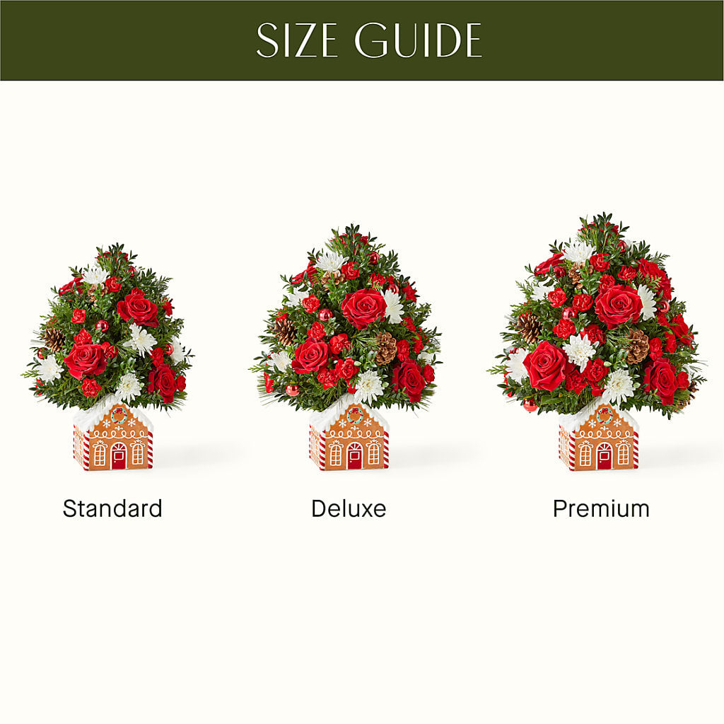 Spiced Gingerbread Tree –  Jerome Florist, Bronx NY