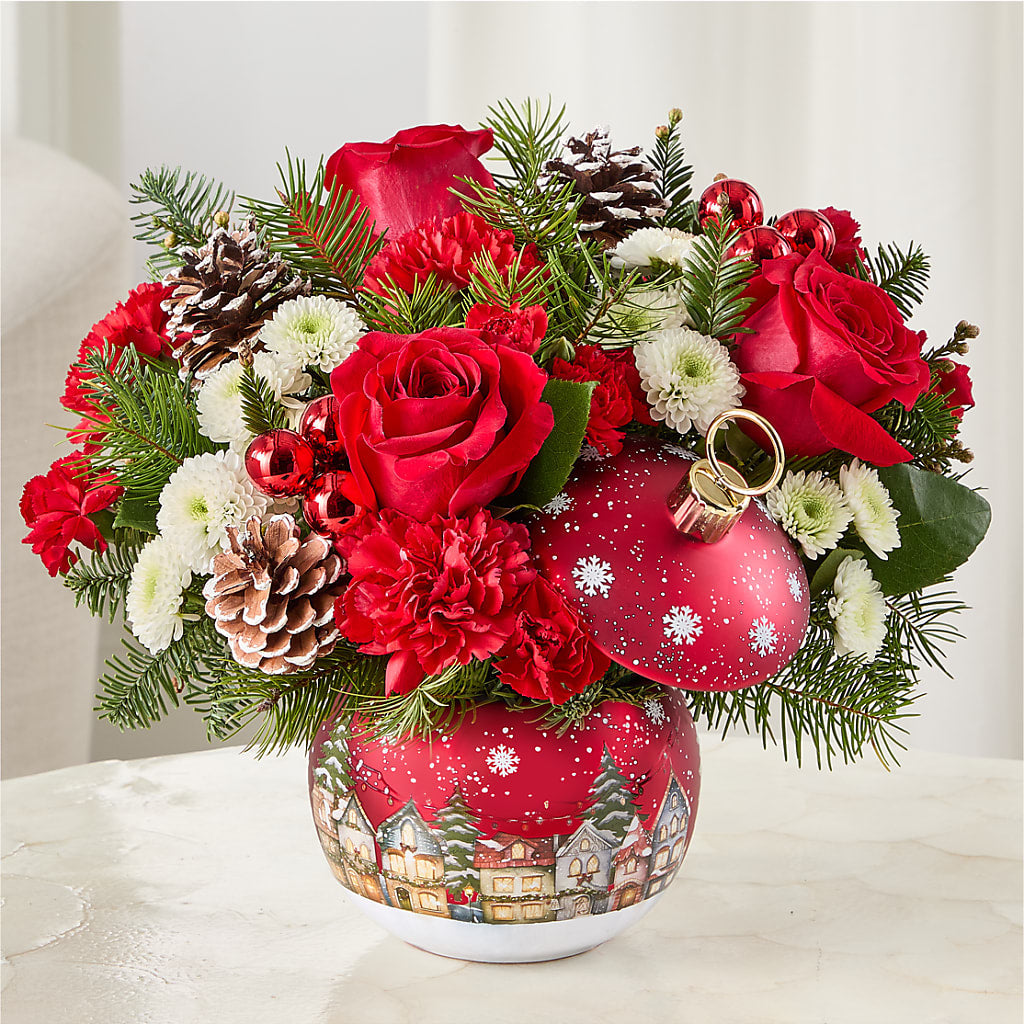 Christmas Carols Ornament –  Jerome Florist, Bronx NY