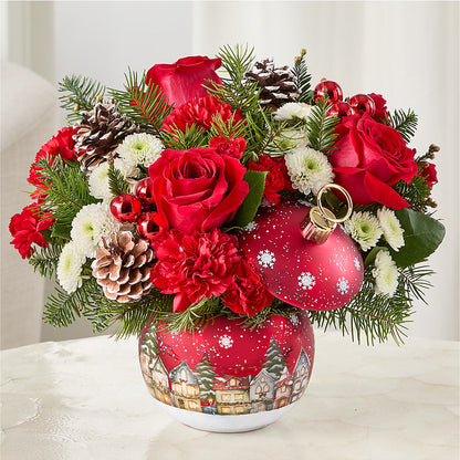 Christmas Carols Ornament –  Jerome Florist, Bronx NY