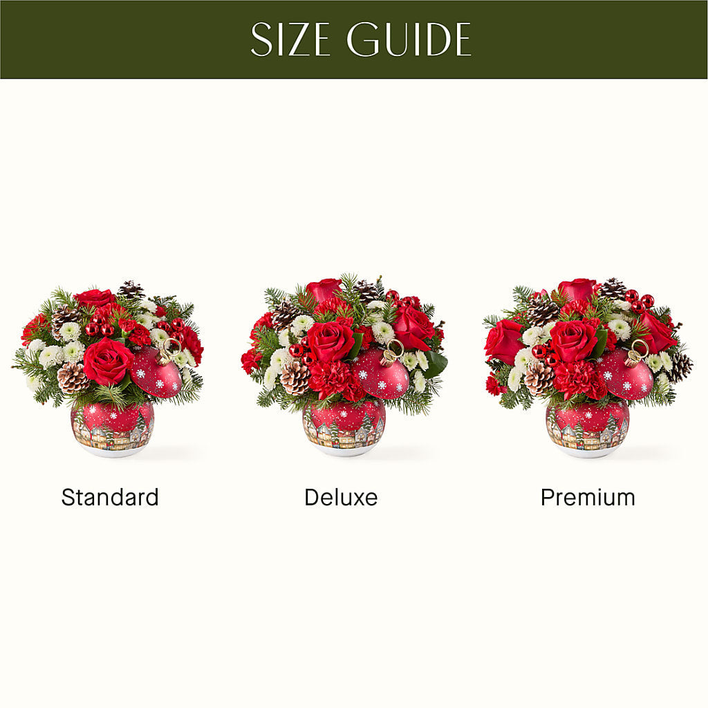 Christmas Carols Ornament –  Jerome Florist, Bronx NY